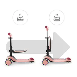 Самокат Kinderkraft Halley 2 Rose Pink (KRHALL02PNK0000) - мініатюра 7