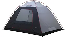 Намет High Peak Tessin 4 Dark Grey/Red (10222) - мініатюра 6