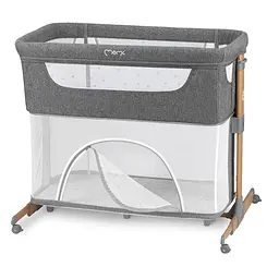 Ліжечко дитяче прямокутне MoMI Smart Bed 4in1 Grey (ŁÓŻE00002) - мініатюра 3