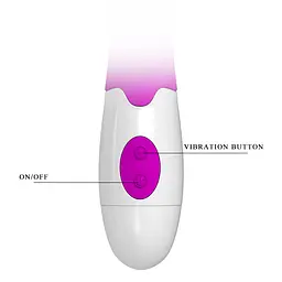 Вібратор Pretty Love Andre Vibrator Purple - мініатюра 5