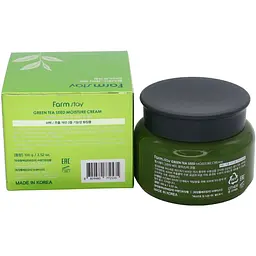 Крем для обличчя FarmStay Green Tea Seed Moisture Cream 100 г - мініатюра 3