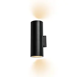 Бра настінне Levistella 923L608-2, E27, 40W, чорне алюміній, сучасний стиль для вулиці - мініатюра 2