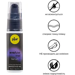 Розслаблювальний анальний гель Pjur Analyse me! Serum - мініатюра 2