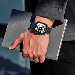 Смарт-годинник XO M11Ultra Curved Screen 9th Generation Wireless Charging Smart Talking Watch чорний - мініатюра 3