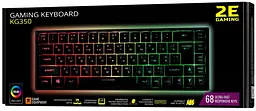 Клавіатура 2E KG350 RGB USB Чорний (2E-KG350UBK) - мініатюра 7