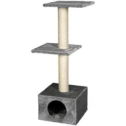 Flamingo Scr Pole Seesaw Br/Bei фламінго скретч поул ігровий комплекс та кігтеточка сірий 47х35х103см