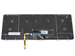 Клавіатура для DELL XPS 15 9530, PRECISION M3800 (UA Black з підсвічуванням). Оригінал. - мініатюра 2