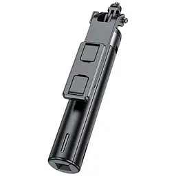 Монопод-трипод для селфі Hoco K21 1.37 м Bluetooth з пультом ДУ чорний - мініатюра 5