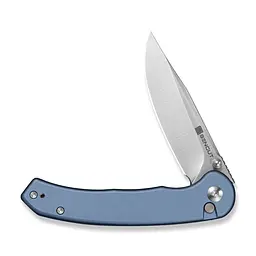 Ніж складаний туристичний Sencut Ingot (8.2 см) D2 / Aluminum синій - мініатюра 3