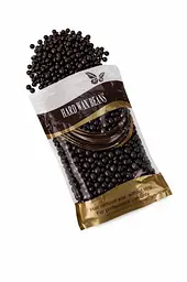 Гарячий віск у гранулах Hard Wax Beans Chocolate 500 г — плівковий віск для депіляції без смужок, професійний віск - мініатюра 2