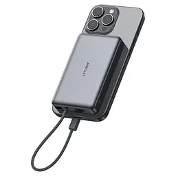 Павербанк Acefast Black 10 000 mAh / 22.5 Вт (6974316284017) - мініатюра 3