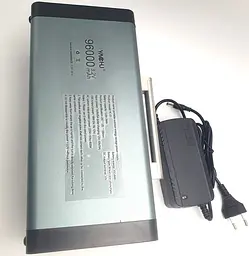 Акумуляторний інвертор-перетворювач напруги 400 Вт 96000 mAh Power Bank з розеткою 220 V та 12 V, зарядна станція Yachu 350.4 Wh 12,8 V/24 Ah/400 W