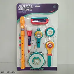 Набір дитячих акустичних музичних інструментів Music Maker (3220E)