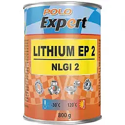 Мастило літієве Polo Expert Lithium EP2 800г