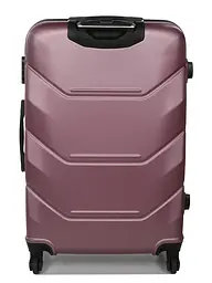 Валіза велика L Madisson Snowball 32303 пластикова 105л Рожеве золото - мініатюра 3