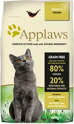 Сухий корм для літніх котів Applaws Senior Cat Chicken 400 г (Al-1420)