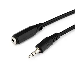 Кабель подовжувач Cablexpert аудіо 3.5 мм мама - тато CCA-423-3M Aux Audio 3 м - мініатюра 3