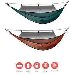 Гамак Grand Canyon Bass Mosquito Hammock Storm (360028) - мініатюра 3