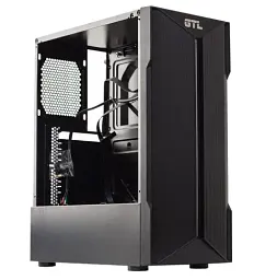 Корпус GTL Gaming "Trooper", Black, БЖ GS600W, Mini Tower, ATX / Micro ATX / Mini ITX, 1xUSB 3.0 / 2xUSB 2.0, RGB-підсвічування, макс. CPU - 150 мм / VGA - 290 мм, бічна панель із загартованого скла (GTL1806-GS600)