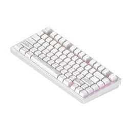 Клавіатура Dark Project ALU81 Terra Nostra PBT RGB Mech G3MS Moonstone White (DPKB_NOSTRA_81_ANSI_WHITE_UA) - мініатюра 4