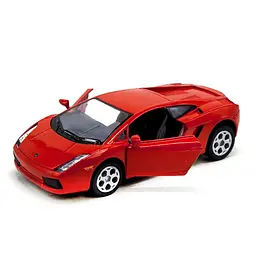 Колекційна машинка Lamborghini Gallardo KT5098W (Red) масштаб 1:42 Kinsmart