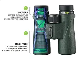 Бінокль Vanguard VEO ED 12x50 WP (VEO ED 1250) (DAS301673) - мініатюра 11