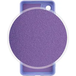 Чохол Silicone Cover Lakshmi Full Camera (A) для Samsung Galaxy A14 4G/5G Бузковий / Dasheen - мініатюра 3