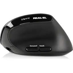 Мишка REAL-EL RM-490W Wireless/Bluetooth Black (EL123200058) - мініатюра 5