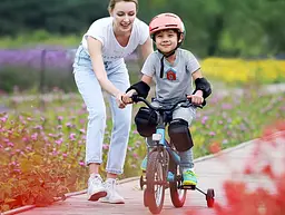 Велосипед Ninebot Kids Bike 14'' для хлопчиків блакитний - мініатюра 4