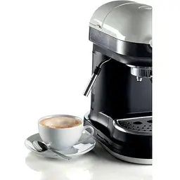 Рожкова кавоварка еспресо Ariete 1318 Espresso Moderna White (1318/01) - мініатюра 4