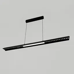 Лінійний LED світильник у чорному корпусі 120 см | Line F | Арт. H39L-1200 BK - мініатюра 6
