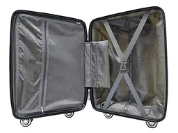 Валіза маленька S поліпропілен Madisson Snowball 01103 58×37×22см 35л Білий - мініатюра 4