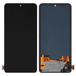 Дисплей для Xiaomi Mi 11i, Poco F3, Redmi K40, чорний, без рамки, High, (OLED)