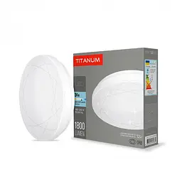 Світильник настінно-стельовий Titanum LED 24W 5000K Орбіта (TLCL-245OR) - мініатюра 2