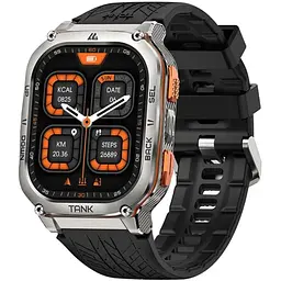 Смарт-годинник тактичний Kospet Tank M3 ULTRA Metal Silver (KTM0003UMS) - мініатюра 3