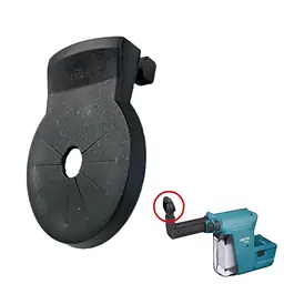 Ущільнювач системи пиловідведення Makita DX15 (422784-4) - мініатюра 3