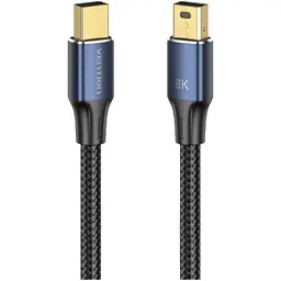 Кабель Vention Mini DisplayPort to Mini DisplayPort V1.4 2m Blue (HCGLH) [170512] - мініатюра 4