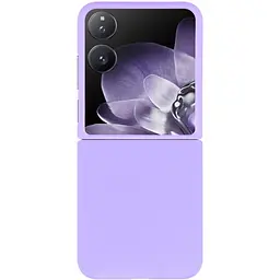 Чохол Foldables Silicone Cover Lakshmi (AAA) для Xiaomi Mix Flip Бузковий / Dasheen - мініатюра 2