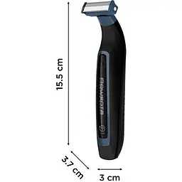 Тример Rowenta Forever Sharp Sport Collection для бороди та вусів чорно-синій (TN6011F0) - мініатюра 3