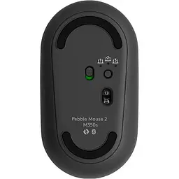 Комплект бездротовий (клавіатура та миша) Logitech Pebble 2 Combo for Mac Graphite (920-012244) - мініатюра 4