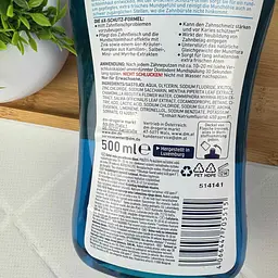 Ополіскувач для ротової порожнини Dontodent Zahnfleisch для ясен інтенсивний догляд (фтор 450) 500 мл - мініатюра 2