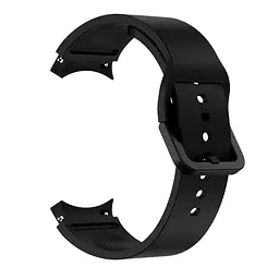 Браслет Color Angle Samsung Galaxy Watch 6 Classic 43mm 6 Classic 47mm - чорний ширина кріплення 20мм силікон Watchbands (W29-8WB29173211) - мініатюра 3