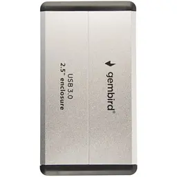 Зовнішня кишеня Gembird 2.5` USB 3.0 Silver (EE2-U3S-2-S) [124679] - мініатюра 3