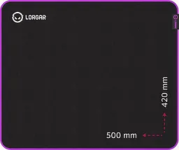 Ігрова поверхня Lorgar Main 315 Black-Purple (LRG-GMP315) - мініатюра 2