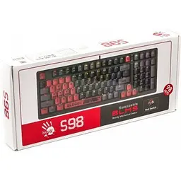 Клавіатура A4Tech Bloody S98 RGB BLMS Red Switch USB Sports Red (4711421000390) - мініатюра 3