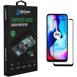 Скло захисне BeCover Motorola Moto E7 Power / E7i Power Black (706450) - мініатюра 2