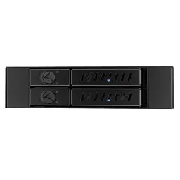 Бекплейн Chieftec 1x3.5" -> 2x2.5" HDDs Hot-Swap Metal (CMR-225)