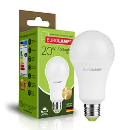 Лампочка Eurolamp LED А70 20W E27 3000K 220V (LED-A70-20272(P)) - мініатюра 2