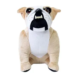М'яка іграшка WP Merchandise собака бульдог Коржик 20 см (FWPADMDOG22BG0000)