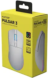 Миша бездротова Hator Pulsar 3 Wireless Білий (HTM631) - мініатюра 6